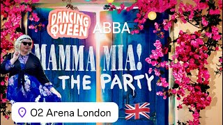 Mama Mia The Party ABBA O2 Arena London January 2024abba travel londonlife o2arena [upl. by Ayikur]