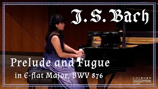 J S Bach Prelude and Fugue in Eflat Major BWV 876 from WTC II  Lillian Feng 17 [upl. by Betteann]