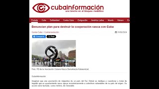 Plan para acabar con las subvenciones de cooperación para Cuba y con Cubainformación [upl. by Mihar]