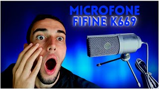 Microfone Fifine K669  O melhor pelo preço [upl. by Acina949]