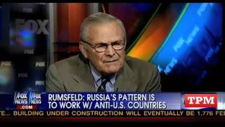 Donald Rumsfeld Russia Has Muslim Problems [upl. by Millur429]