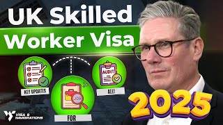 Key Updates to the UK Skilled Worker Visa 2025 What You Need to Know [upl. by Melli687]