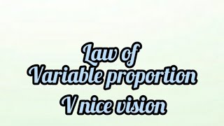 The law of variable proportionsmicro economics importent topic [upl. by Joanne]