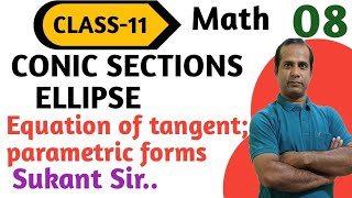 Conic sections part811thmaths 11class classxiellipseconicsections [upl. by Cooper]