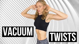 Vacuum Twists To Strengthen Your Abs THE BEST ABS EXERCISE [upl. by Guyer]