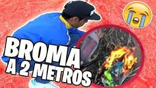 🔥BROMA LE EXPLOTAMOS LOS TENIS A 2 METROS🔥 [upl. by Otrebliw488]