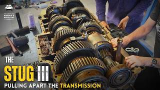 WORKSHOP WEDNESDAY StuG III transmission disassembly [upl. by Avilla]