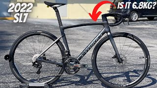 CLIMBING TARMAC SL7 BUILD 2022 SPECIALIZED SWORKS TARMAC SL7 CAMPPY BUILD [upl. by Corissa520]