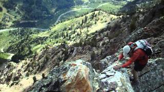 Monte Cristo Exposed crux at end of the Cottonwood Ridge Traverse [upl. by Jaclin494]