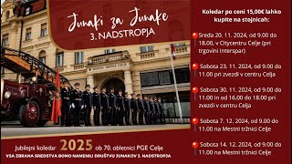 PGE Celje dobrodelni koledar  Junaki za Junake 3 nadstropja [upl. by Adelric]