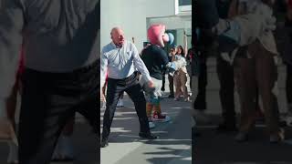 Steve Ballmer Celebrating Opening Night with Fans 🎉  LA Clippers [upl. by Heddie]