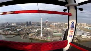 London Cable Car Experience [upl. by Hairem]