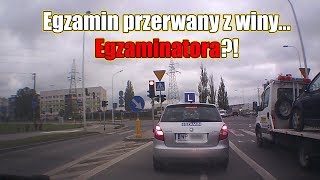 EGZAMIN Przerwanie egzaminu  tylko KTO tutaj hamował [upl. by Strohl]