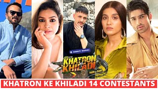 Khatron Ke Khiladi 14 Contestant Name List Episode 1 KKK 14 Khatron Ke Khiladi 14 2024  Asim Ri [upl. by Repsaj]