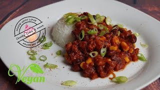 Chili con Tofu  vegan I vegetarisch [upl. by Kenn359]