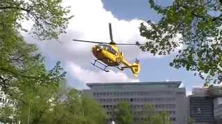 ADAC Hubschrauber Christoph 31 im Einsatz Berlin Wittenbergplatz [upl. by Masera995]