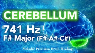 Cerebellum Healing with 741Hz Frequency amp F Major Chords  Stream Soundscape [upl. by Aleakim]