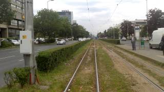 ZAGREB TRAM  Linie 3 Ljubljanica  Savišće Teil 24 [upl. by Maddi]