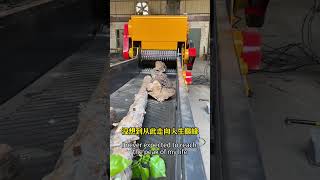 Wood crusher durable fast production speed farming woodmachinery woodfactory wood machine [upl. by Gary]