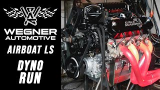 Wegner Automotive Airboat LS makes over 800 HP on 91 Octane [upl. by Ahse]