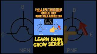 Transistors Current Flow Direction amp Connection in Circuit [upl. by Ahsital]