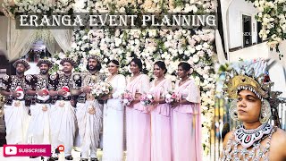 WEDDING DAY  HASINTHA amp SADUNI WEDDING  ERANGA amp MADUSHA VLOG 0754024849 [upl. by Assirem]