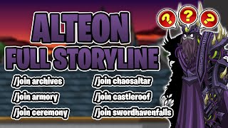 Chaos Lord Alteon FULL Storyline Quest Walkthrough  AQW [upl. by Urbain900]