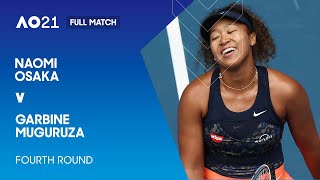 Garbine Muguruza v Naomi Osaka Full Match  Australian Open 2021 Fourth Round [upl. by Karlens]