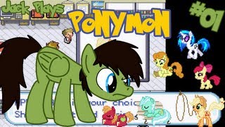 Jack Plays Ponymon Dusk Version  EP1 Starting Out [upl. by Onra]