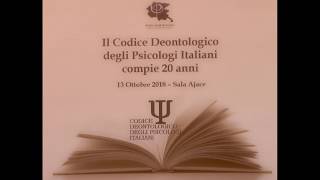 Il Codice Deontologico degli Psicologi [upl. by Riggall]