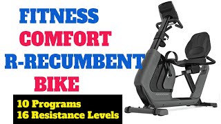 The Horizon Fitness Comfort R Recumbent Bike  20 Min Beginners Intro to Recumbent Bike workout [upl. by Monto]