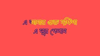 E Amar Gurudokkhina Karaokeএ আমার গুরুদক্ষীনা কারাওকেKishore Kumar Bengali Karaoke [upl. by Akila]