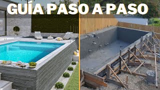 Cómo Se Hacen las Piscinas Elevadas de Cemento de Obra Guía Completa  Construir Piscina Elevada [upl. by Swagerty311]