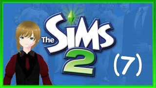 THE SIMS 2  Lets Play 7  Crêpe Suzette à la Julien [upl. by Anaib]