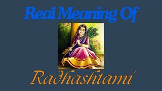 Essence of Radhashtami Celebration [upl. by Aehsel207]