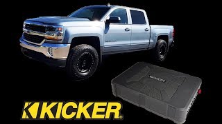 201418 Silverado Powered Subwoofer Install [upl. by Kei363]