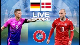 🔴 LIVE  JERMAN VS DENMARK  ROUND OF 16 UEFA EURO 2024 [upl. by Evatsug]