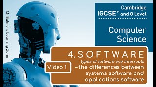 IGCSE Computer Science 202325 ​​ SOFTWARE Video 1  System and Application software [upl. by Coit221]