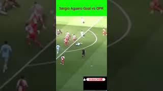 Sergio Aguero Goal vs QPR [upl. by Wetzel943]