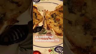 Sur Gourmandises TV 👍 Coquilles SaintJacques à la Bretonne [upl. by Alliw]