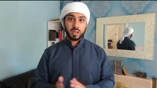 How To Tie Arabic Scarf Emirati Gulf Style Headgear Shemagh [upl. by Anoi]