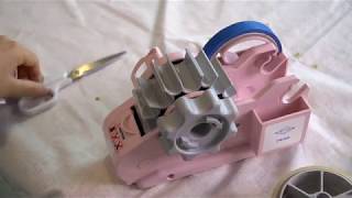 How to use MOTEX MTX03PRIME tape dispenser [upl. by Orelle]