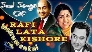 Rafi Lata Kishore instrumental  Sad Songs  Saxophone Music [upl. by Eetak]