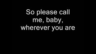 Tom Waits  Please Call Me Baby Lyrics [upl. by Cath]