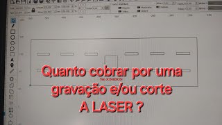 Quanto cobrar por um corte eou gravação usando cnc laser TTS10 da Twotrees [upl. by Seiber]