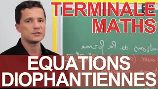 Equations diophantiennes  Le rappel de cours  MATHS  TS Spé Maths  Les Bons Profs [upl. by Assirac]