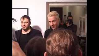 Till Lindemann Vernissage in Berlin 08022014  quotIn stillen Nächtenquot [upl. by Kalk]