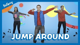 Jump Around  Preschool Worship Song [upl. by Delmer]