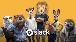 Slack Teams Do Amazing Things — quotAnimalsquot TV Commercial 60 second [upl. by Gallagher]