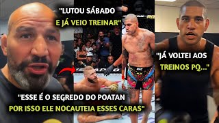 POATAN SINISTR0🚨 Glover Teixeira MANDA RECADO após Alex Poatan NOCAUTEAR Prochazka no UFC 303 [upl. by Rheta]